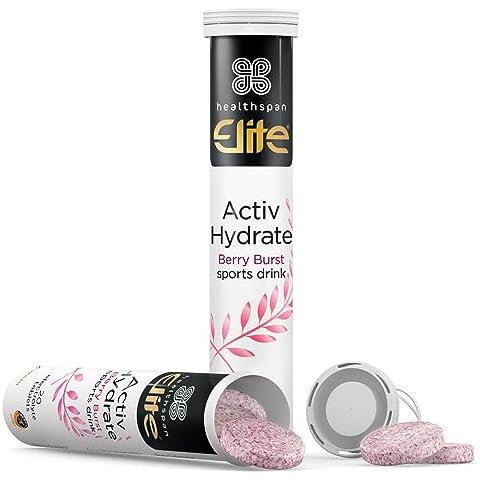 Healthspan Elite Activ Hydrate Effervescent Tablets Cover