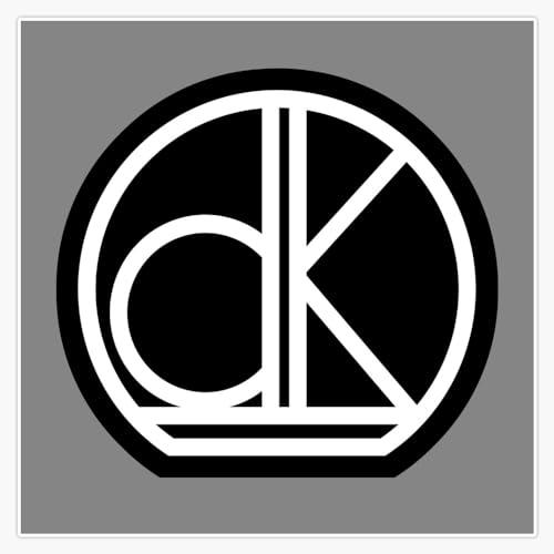 DK BMX Window Water Bottle Bumper Sticker Decal 5