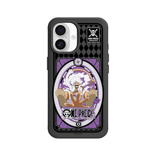 Coque iPhone 16 MagSafe SolidX One Piece Luffy Gear 5 antichoc