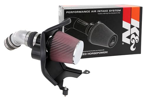 K&N Cold Air Intake System: High-Flow Air Filter, Increase Performance & Acceleration: Compatible with 2019-2024 Hyundai/Kia: Elantra, Forte, 69-5322TS