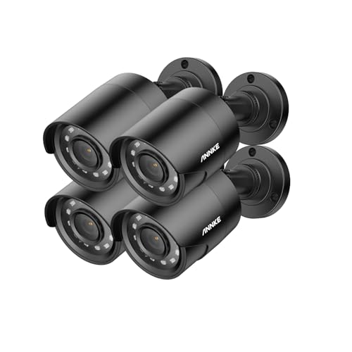 ANNKE 4pcs 2MP 1080P 1920TVL Wired Security (Indoor Security Camera 4-Pack 1080p) Review