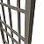 Dura-Trel Cottage 28 by 66 Inch Heavy Duty Weather Stabilized PVC Vinyl Outdoor Garden Patio Trellis with Ground Anchors, Mocha
