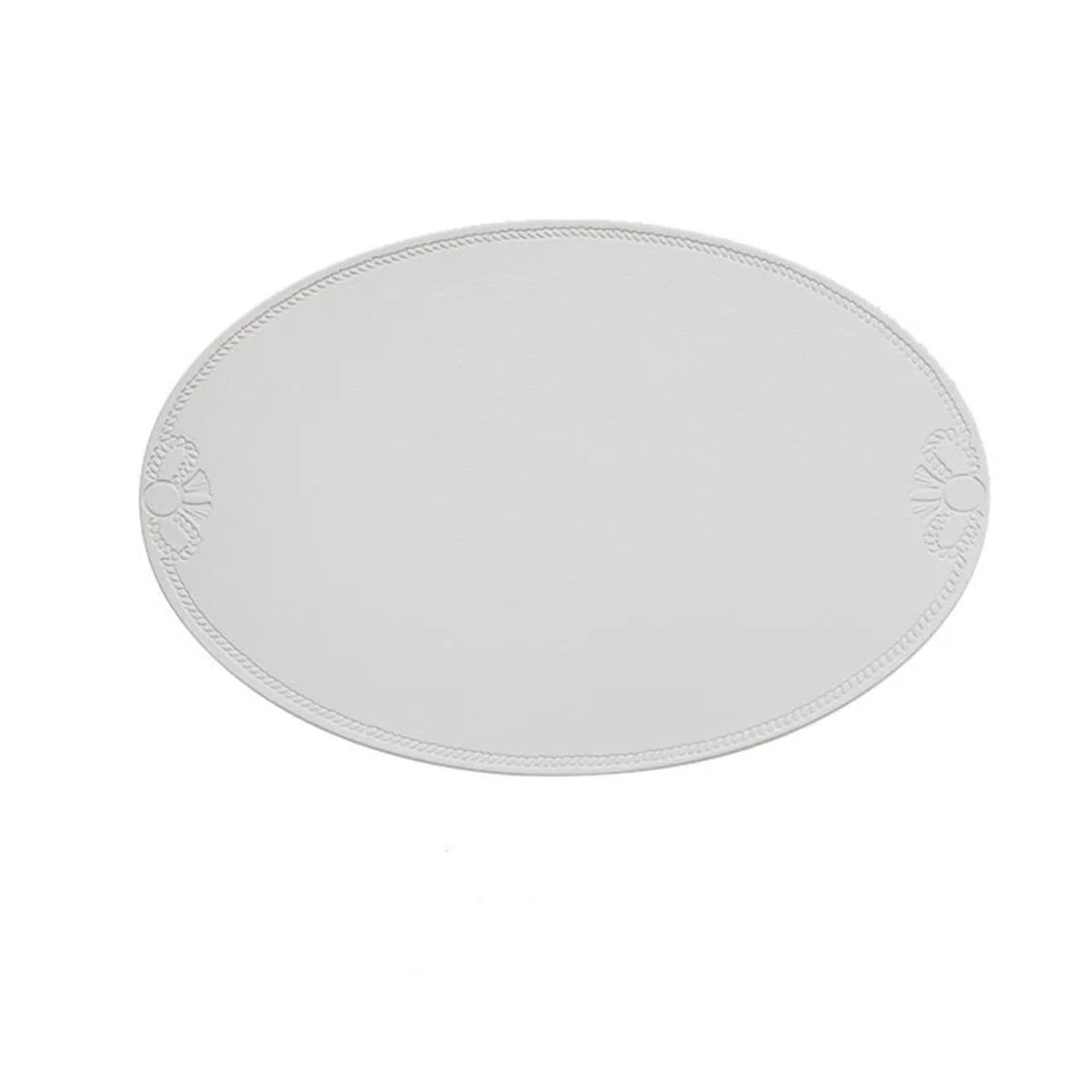 Napperon Ovale Imperméable Tapis de Table Anti-Tache Facile à Nettoyer