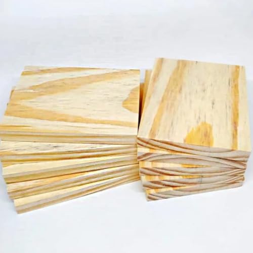 / Art & Lar/Kit com 10 Unidades Madeira Pinus 20x15 Placa Artesanato