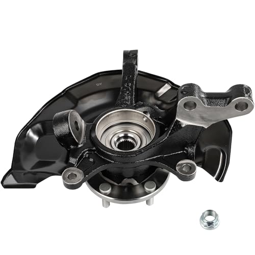 SCITOO Front Driver Side Wheel Hub Bearing & Steering Knuckle Assembly 698-443 Fit for Toyota For Highlander 2004 2005 2006 2007