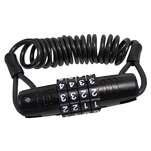 Câble de sécurité vélo POPETPOP, lot de 3 antivols portables à code pour scooter - 7