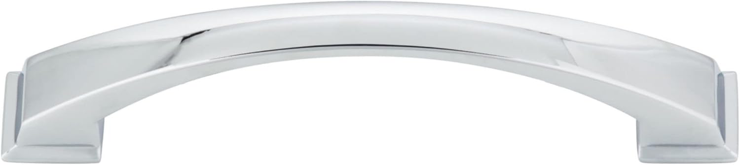 Satin Nickel 5" Arch Cabinet Pull with Mounting Hardware