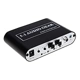 Mehrere Audio-Eingänge: 2 x SPDIF-Eingang, 1 x koaxial-Eingang, 1 x Stereo