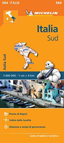 Italy South Regional Map 564 (Michelin Regional Maps) by Michelin published by Michelin maps & guides (2013)
