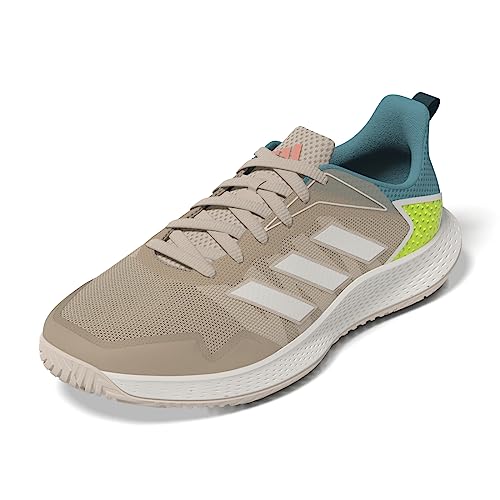 Adidas Shoes - Low (Non Football) Defiant Speed W, Wonder Beige/Core White/Lucid Lemon, ID1509, 4-