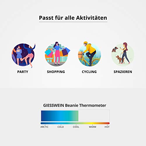 Gieswein muts Wildgrat - warme herenmuts met Merino wol, edele fijne gebreide beanie met fleece voering, winter-beanie voor mannen, ademende wollen muts - Image 5