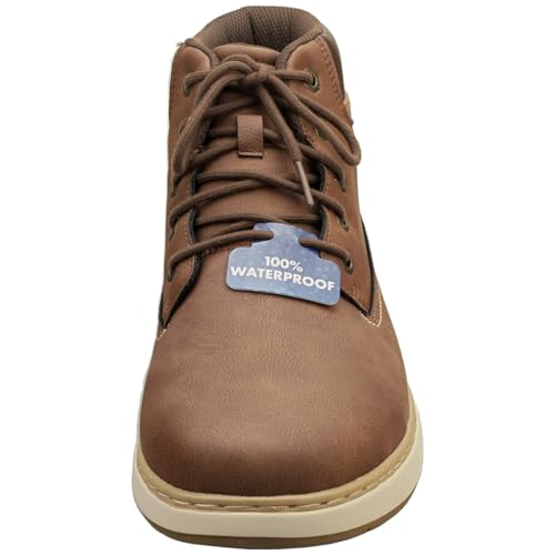 Image of Skechers Men's USA Garlan - Deno Round Toe Waterproof Lace Up