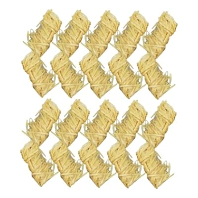 IWOWHERO 32pcs Natural Fire Lighters for Camping Hiking Grill Emergency Fire Starter