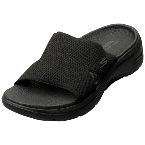 Skechers   GO WALK ARCH FIT 2.0 SANDAL, Sandalia Mujeres, Black,
