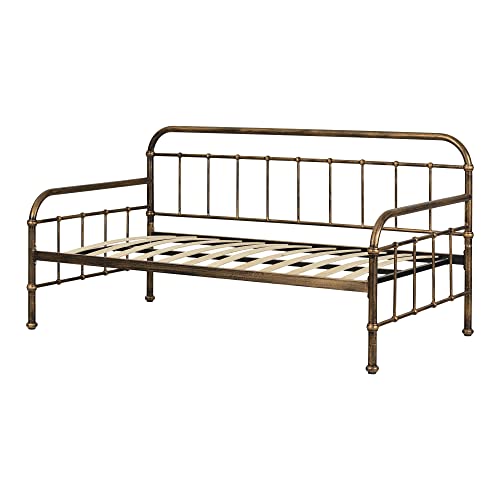 South Shore Prairie Metal Daybed, Twin, Bronze