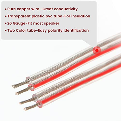 Red Wolf Door Speaker Wiring Harness Connector Plug Replacement For Volkswagen Vw 2009-2018 Tiguan, 1999-2019 Golf, 1999-2016 Jetta, 1999-2019 Beetle, 1999-2019 Passat Install Car Speaker Wire Cable #TOP2