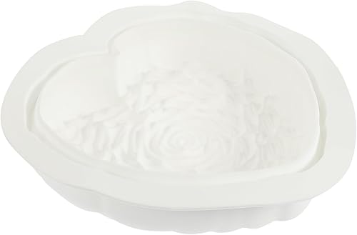 Miniatura 2 de LIFKOME Molde para pastel de corazón, moldes para cubitos de hielo, moldes para pasta de goma, moldes para cubitos de hielo, molde de fondant, molde