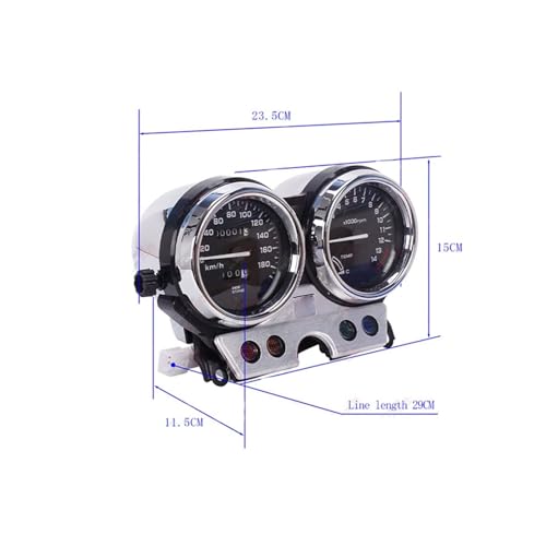 Ensemble d'instruments de précision pour tableau de bord moto Honda CB400 - 3