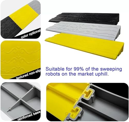 Rampas de umbral para silla de ruedas CUTPOIY color amarillo 30 x 8 x 2 cm miniatura 4