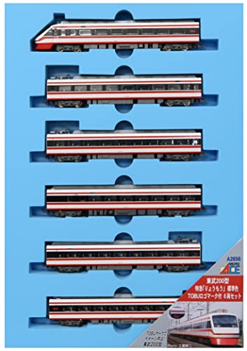 a-2656 東武200型特急りょうもう標準色 TOBUロゴマーク付6両セット MA 東武200型 特急「りょうもう」 標準色 TOBUロゴマーク付 6両セット