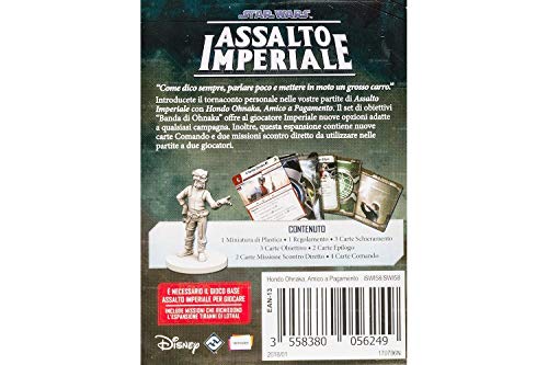 Asmodee Italia- Star Wars Assalto Imperiale: Hondo...