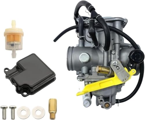 LLBOGRGGN Carburetor Assembly Compatible TRX400EX 2X4 1999-2008 ATV, TRX400X 2X4 2009-2015 TRX 400 Replaces 16100-HN1-A43