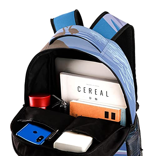 Sac à dos de voyage ergonomique avec porte-bouteille intégré - 4