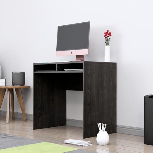 Image of Bniture Wooden Study Table for Home | Engineered Wood Laptop Study Table | Multi Purpose Office Desk for Laptop, Computer, Writing | Table for Study | Workstation Home & Office | Flower Wenge