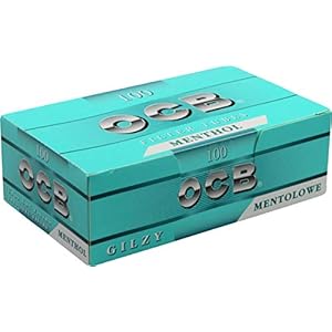 500 (5 x 100) OCB® Menthol (hulzen, filterhulzen, sigarettenhulzen)