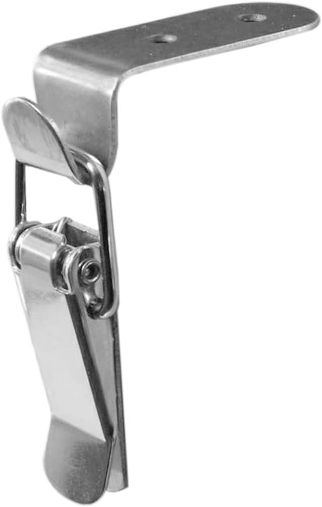 Door Locks and Latches Buckle Hook Lock Stainless Steel Spring Loaded Draw Toggle Latch Clamp Latch Catch Clasp