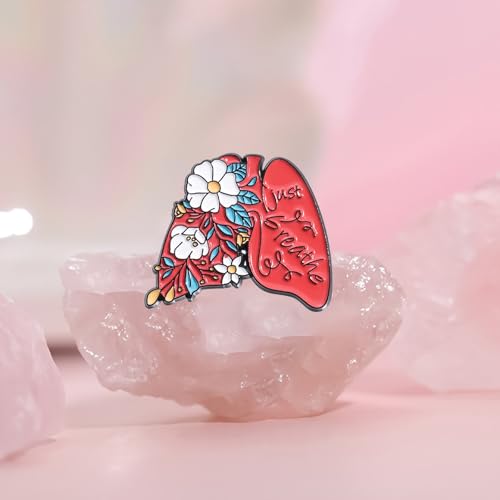 Image of Uterus Pin Medical Obgyn Pins Stethoscope Brooch Medicine Symbol Lung Brooch for Gynecologist Medical Doctors Nurse Gifts Jewelry