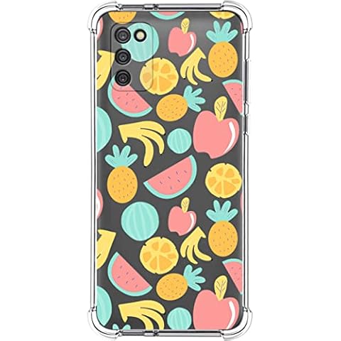 Funda Silicona Antigolpes Samsung Galaxy A03s Frutas 02 Dibujos Cover