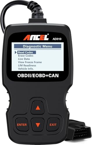 🥇【Lettura Veloce, Dati Accurati】 La scanner obd2 per auto AD310 utilizza il protocollo OBD più recente, in grado di leggere con precisione i dati della centralina del 99,9% dei tipi di auto presenti sul mercato. AD310 ha brevetti esclusivi e ha superato una serie di certificazioni tecniche. In qualità di società OBD automobilistica professionale, ANCEL ha 15 anni di precipitazione tecnica e forza del marchio per fornire una garanzia tecnica per il prodotto, piuttosto che la propaganda esagerata di altri prodotti OBD.