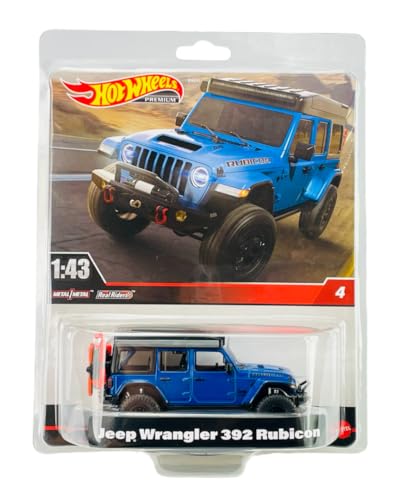 Hot Wheels Premium 1:34 - Jeep Wrangler 392 Rubicon miniatura 1