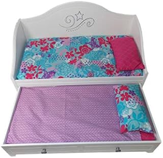 American Girl Trundle Bed and Bedding Set