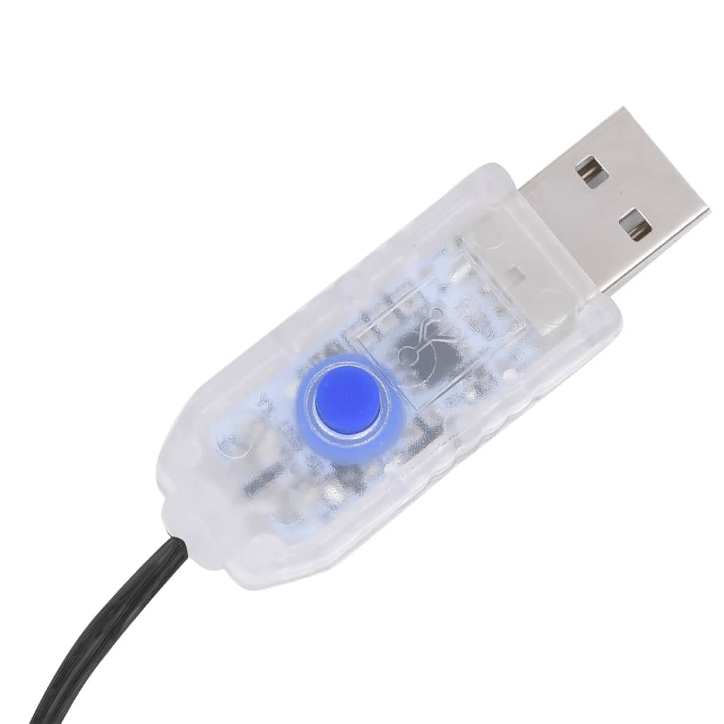 Home Outdoor inne lampki choinkowe z 400 diodami LED, kolor niebieski, 400 cm