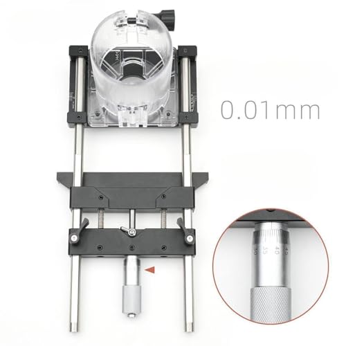 Accessoire pour outil électrique de menuiserie : support de fraisage réglable - 7