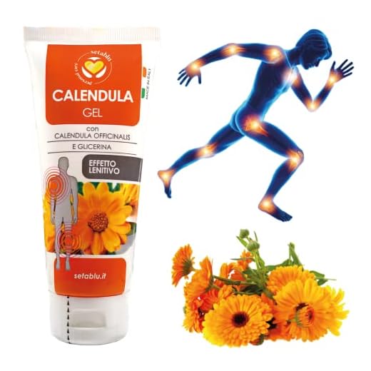 Gel de caléndula Officinalis y glicerina, efecto calmante para dolores articulares, piel seca, piel enrojecida por el sol o picaduras de insectos, pieles sensibles, cambio de pañal