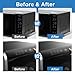 SENVEN Appliance Paint Appliance Touch Up Paint High-Gloss Black Surface Touch Up Paint Pen Scratch Repair for Appliances Refrigerator Metal Surfaces Dishwasher Dryer Microwave Washers