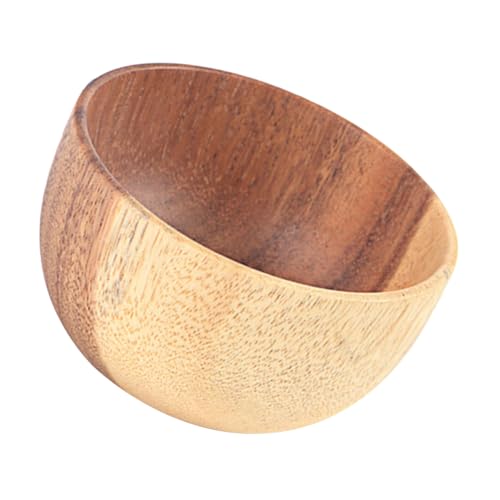 HOUDERCO 木製食器 茶碗 ご飯用 軽量 ポータブル 小物収納対応 キッチンガジェット 食洗機対応 日常使いに