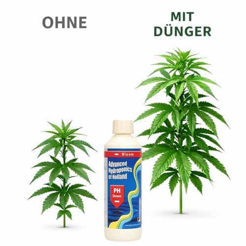 Weedness Advanced Hydroponics pH Minus solution nutritive testeur de pH - 4