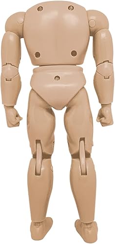 Miniatura 2 de Figures Toy Company Cuerpo muscular retro tipo S de 8 pulgadas (carne)
