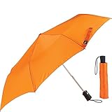 Lewis N. Clark Travel Umbrella: Windproof & Water Repellent Fabric Automatic Open Close