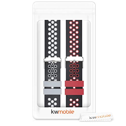 Correas de silicona para reloj Huawei Watch GT 2e, pack de 2 miniatura 7
