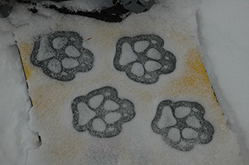 Toejamr Stomp Pads - 4 Puppy Paws - Gray #TOP2