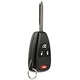 Key Fob fits Chrysler 200 300 300c PT Cruiser Sebring / Dodge Avenger Charger / Jeep Commander Grand Cherokee Liberty Keyless Entry Remote 2006 2007 2008 2009 2010 2011 2012 2013 2014 (OHT692427AA)