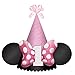 Minnie Mouse 1st Birthday Cone Hats - 4 Inches - Multicolor - 1 Pc