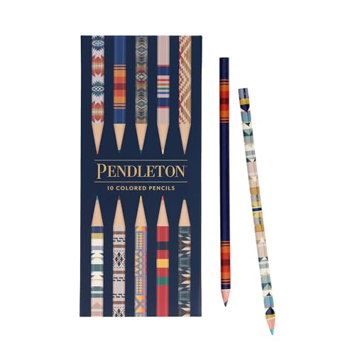 Lápices de colores Chronicle Books Pendleton miniatura 3