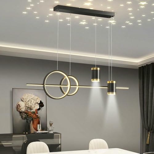 Lampe de table suspendue créative étoilée à intensité réglable - 3