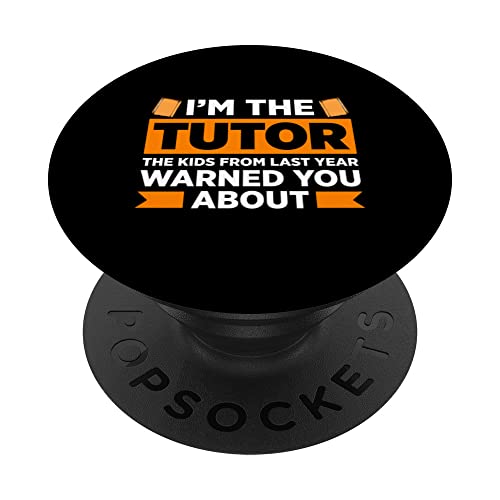Tutor For Students Tutors Tutoring Teacher Online Tutor PopSockets Swappable PopGrip